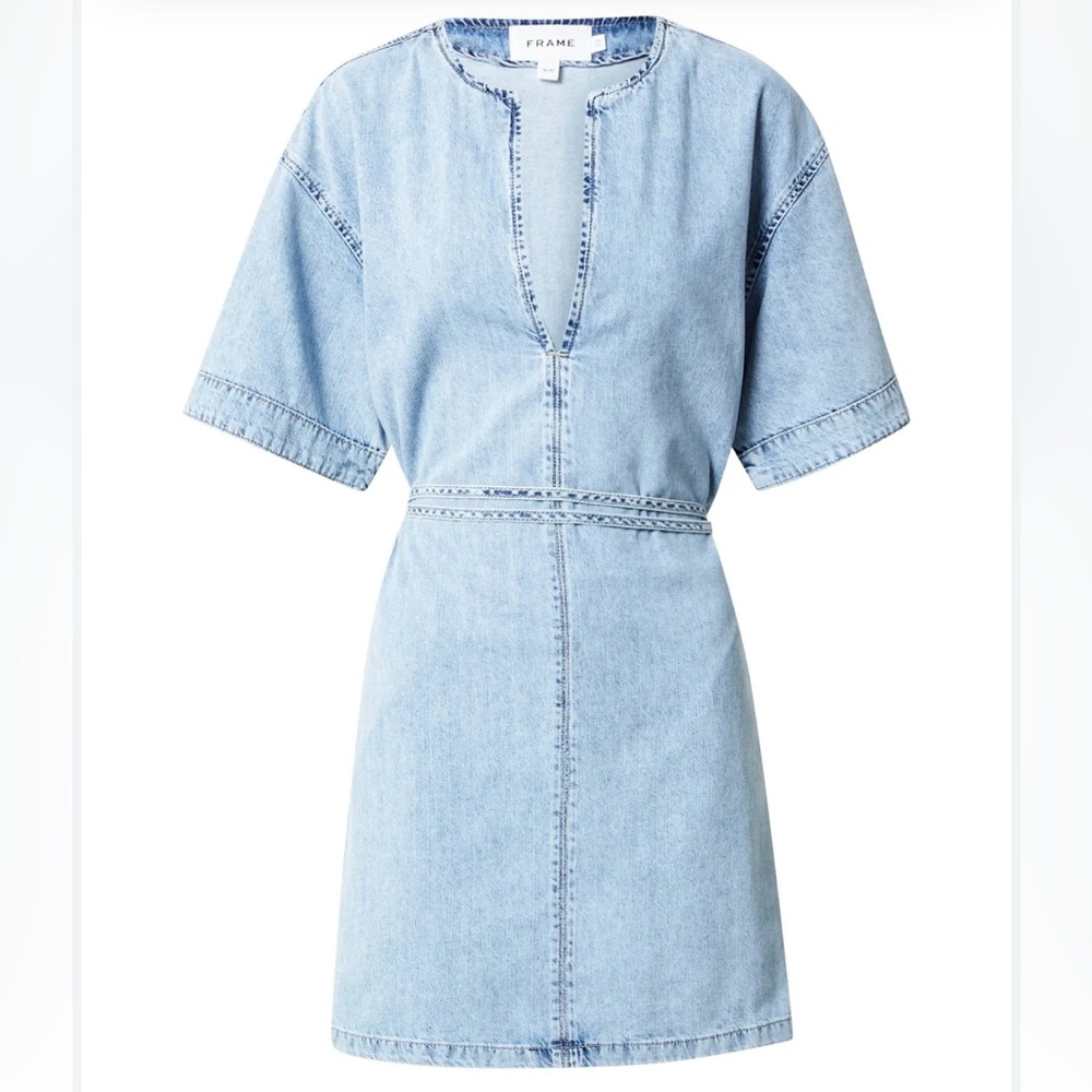 Frame Caftan Dress in Breezy